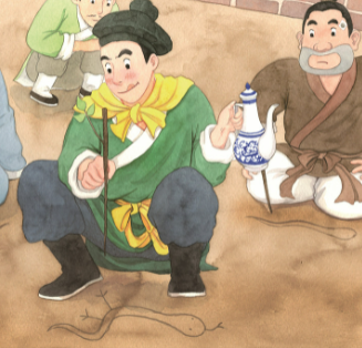 遇物什么成语_成语故事简笔画