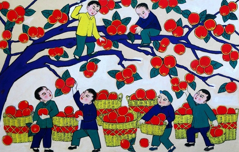 中国农民丰收节丨日照农民画话丰收