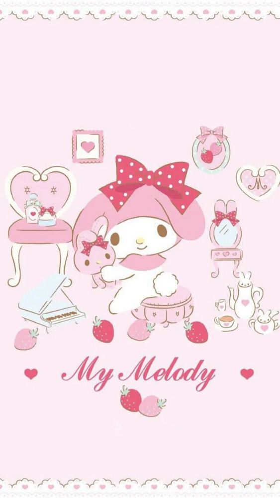 mymelody壁纸,melody壁纸 三丽鸥壁纸|hellokitty&mymelody