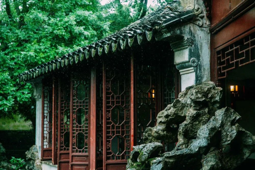 漫步苏州:苏州的雨景,每一张都能做屏保