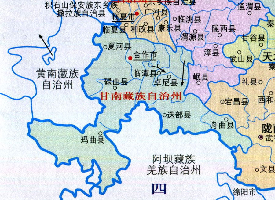 甘南州8县市人口一览:临潭县12.74万,玛曲县5.71万