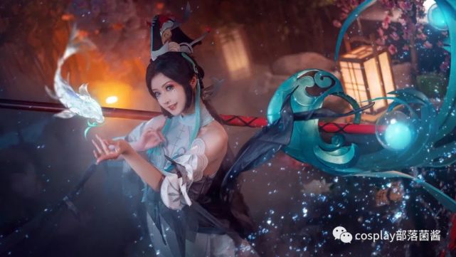 cos正片:王者荣耀大乔白鹤梁神女@露儿大魔王