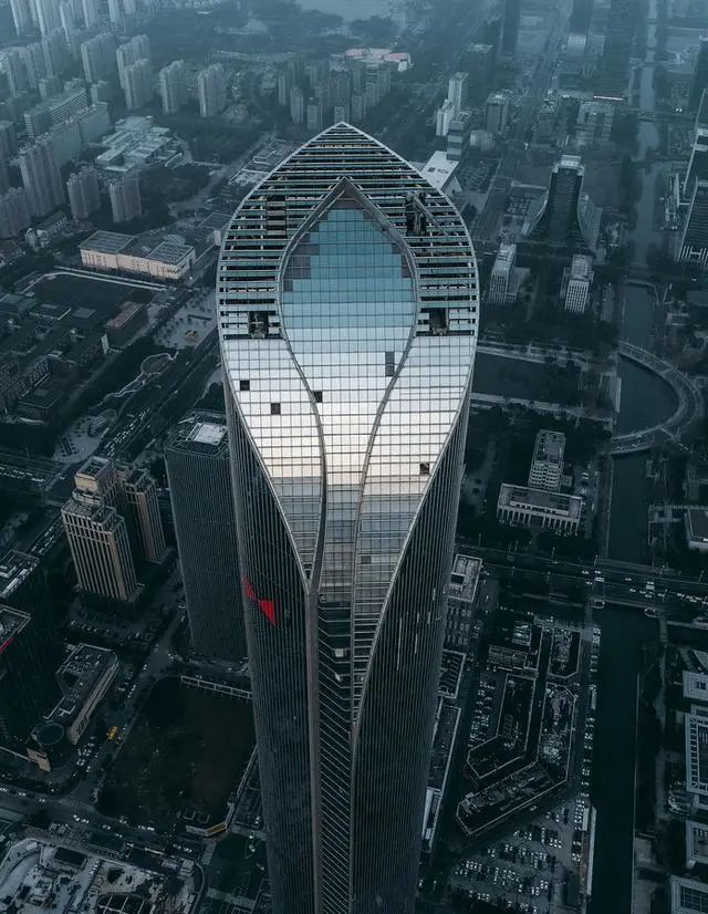 江苏省第一高楼—苏州国际金融中心450