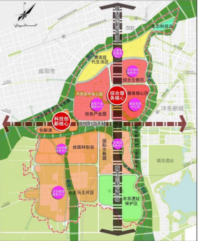 而种种信号表明, 未来5年沣西新城将是大西安发展最快的板块之一.