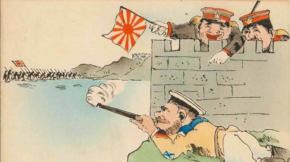 日俄战争之后,为瓜分中国,日俄签了四次密约