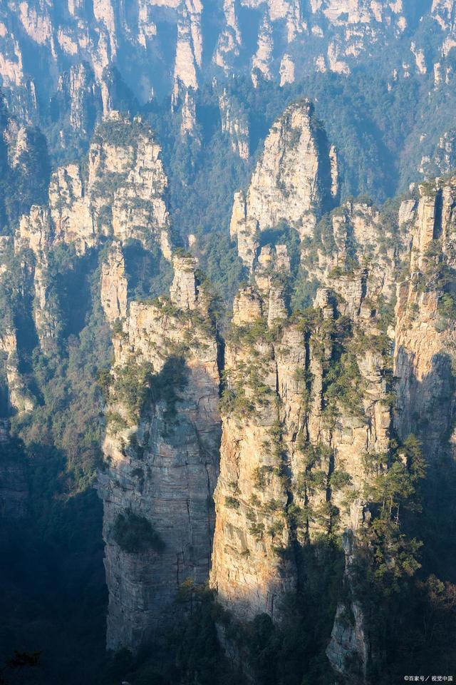 湖南张家界天门山景区雾气缭绕#湖南美好推荐官#旅行