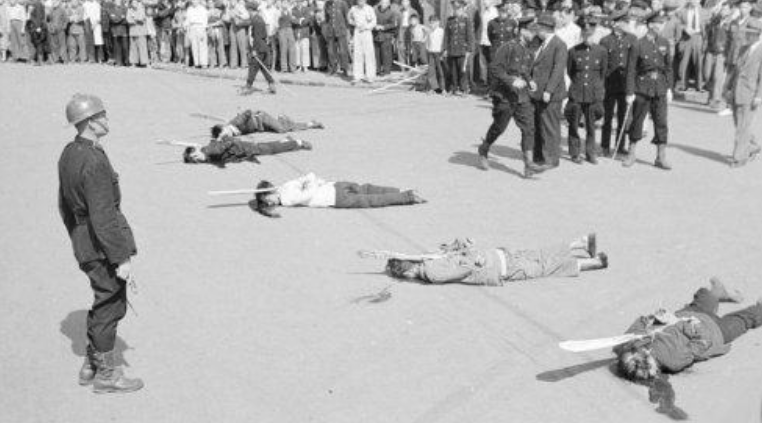 1949年,残杀自己人也杀日本人的朱大同被执行死刑,为何放声大笑?