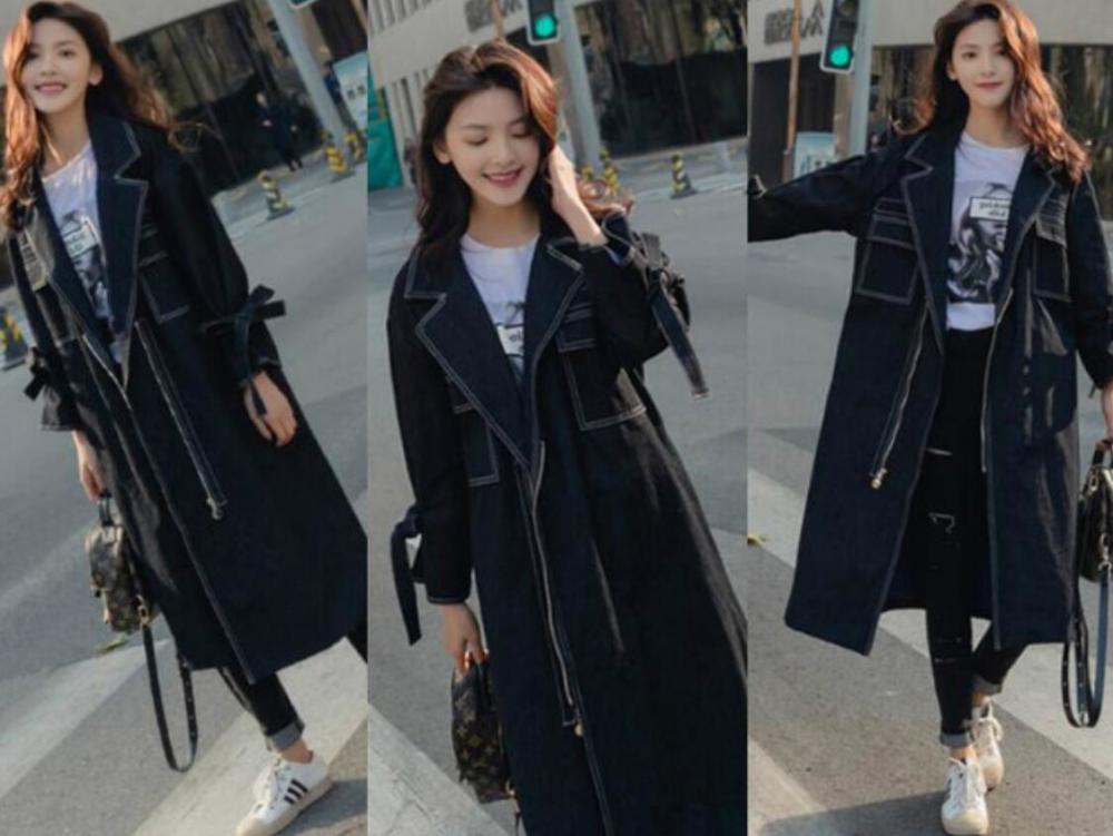 穿风衣系扣子_穿从背后系扣子的衣服(2)