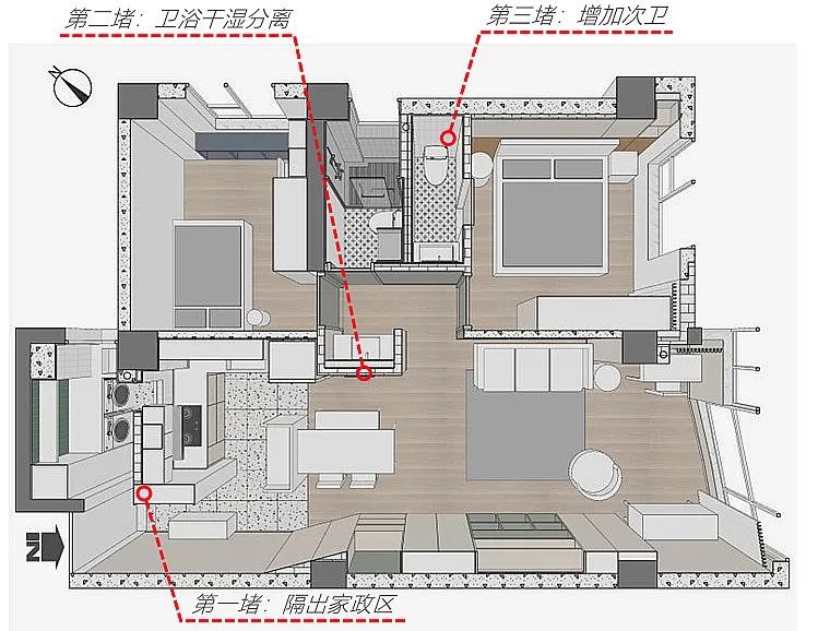 看了厦门这套"教科书式"住宅,我发现无数中国人正在过度装修