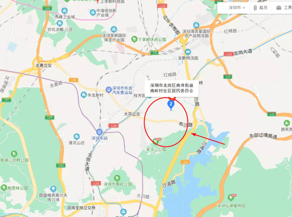 深圳龙岗布吉南湾街道南岭村旧改项目