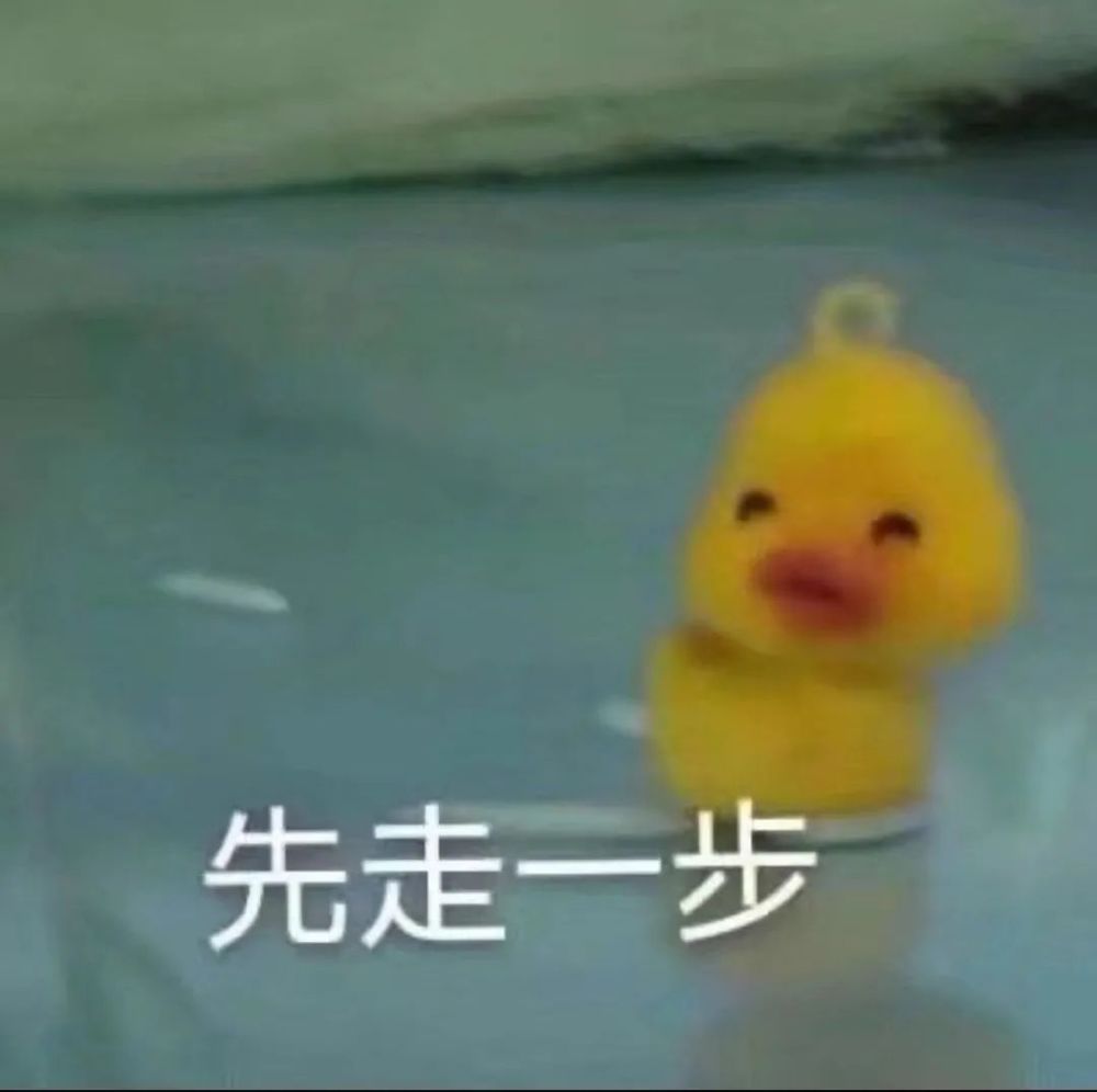 表情包 可爱小黄鸭表情包