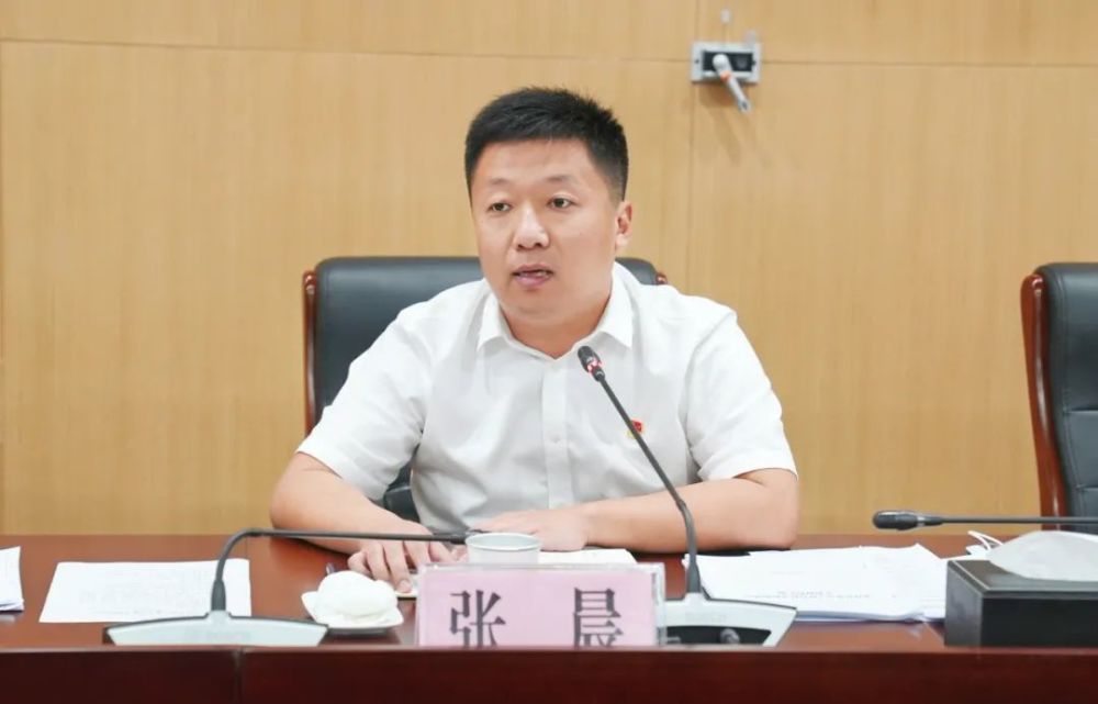 县委副书记,代县长张晨强调
