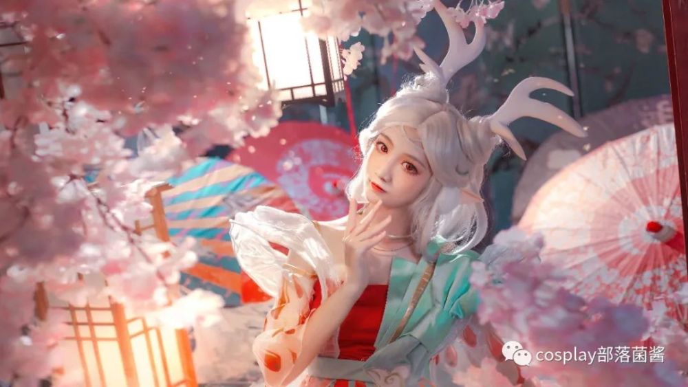 cos正片:王者荣耀遇见神鹿瑶@七尾狐
