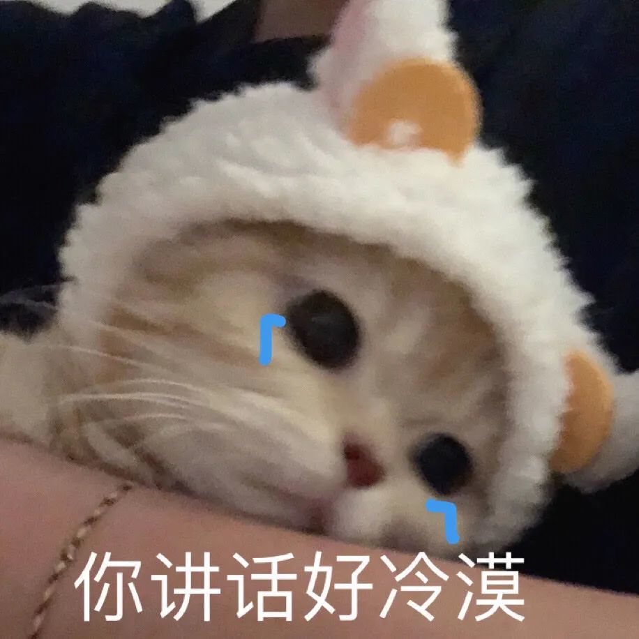 表情包刚睡醒有事吗