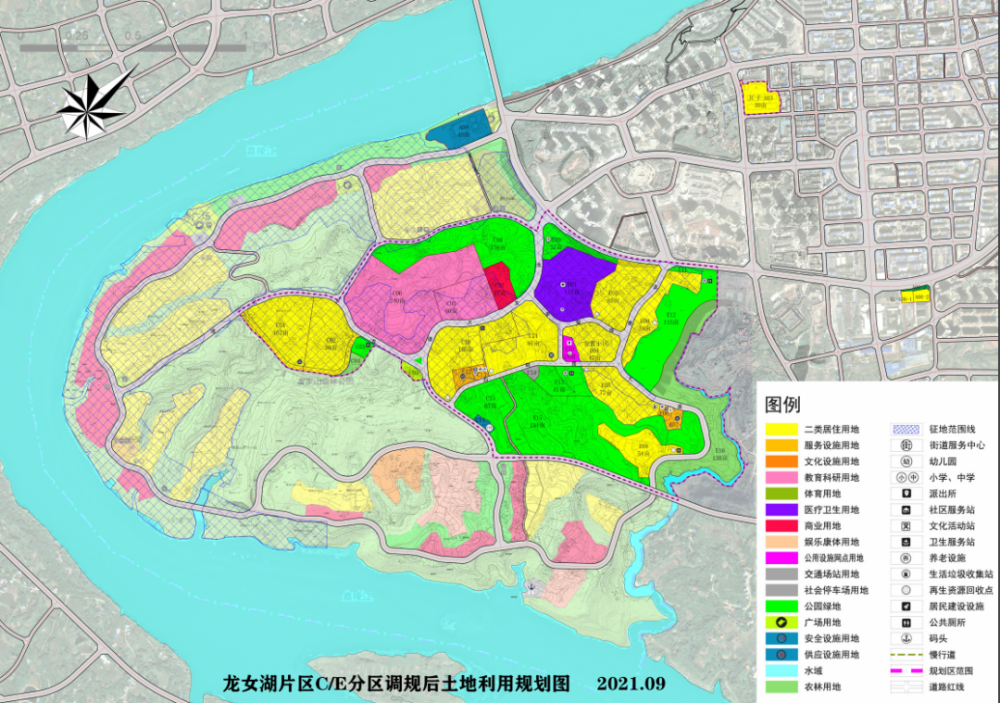 公示涉及武胜县龙女湖片区旧城片区江北片区