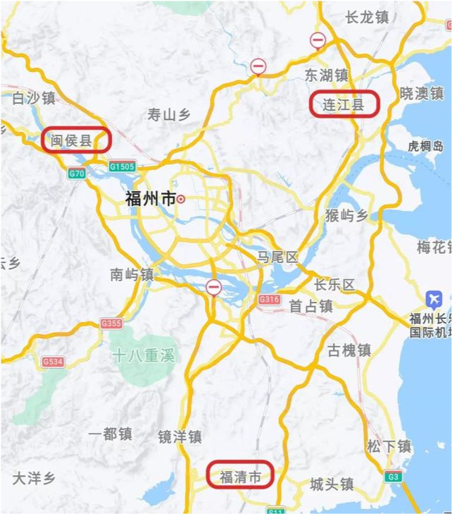 福州3县市设区优先级排序,闽侯首位,连江次席,福清第三