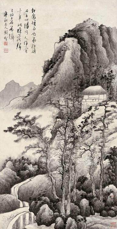 明末著名画家龚贤山水画作品欣赏