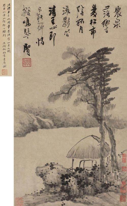 明末著名画家:龚贤山水画作品欣赏