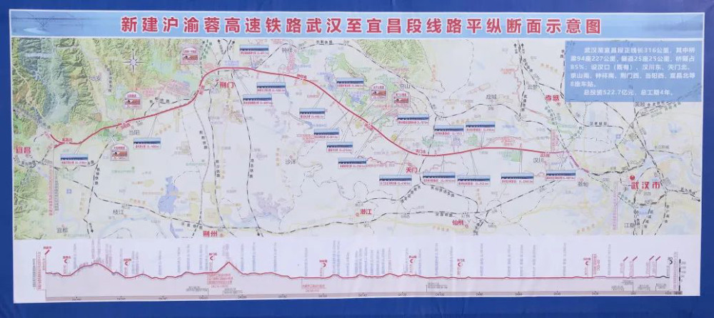 中国铁路沪渝蓉沿江高铁武汉至宜昌段开工建设