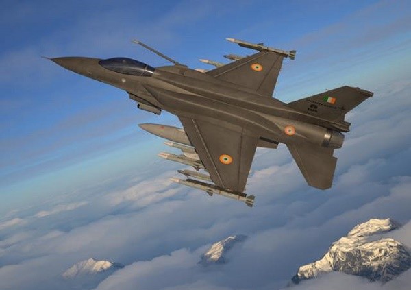 洛马公司向印度推销f-16战斗机最新改进型-f-21战斗机