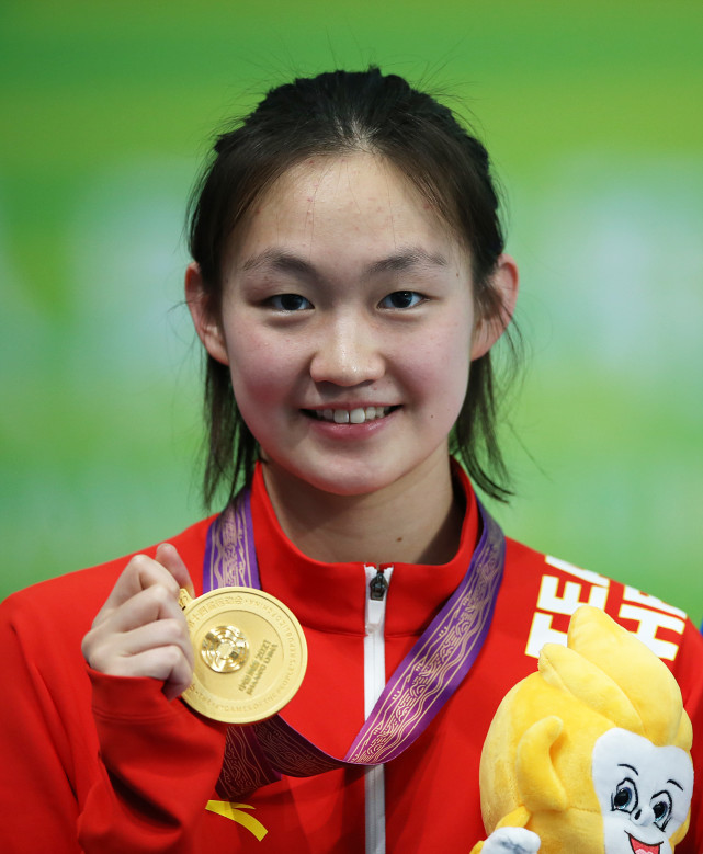 全运会男女混合泳接力联合队无悬念夺金李冰洁斩获女子800米自由泳