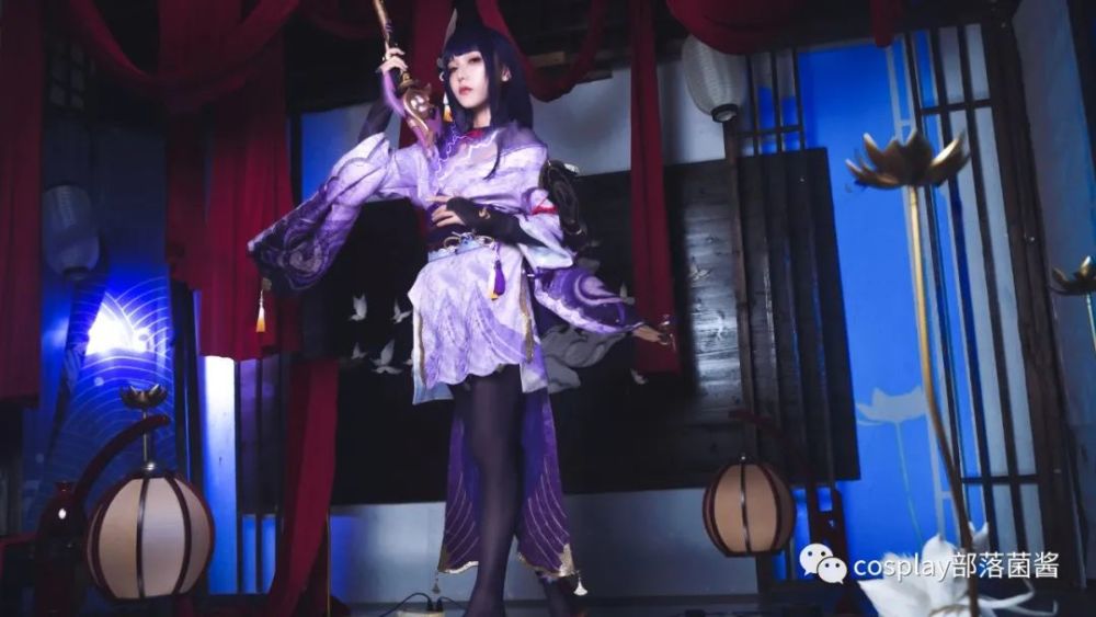 cos原神雷电将军cos正片杏杏子