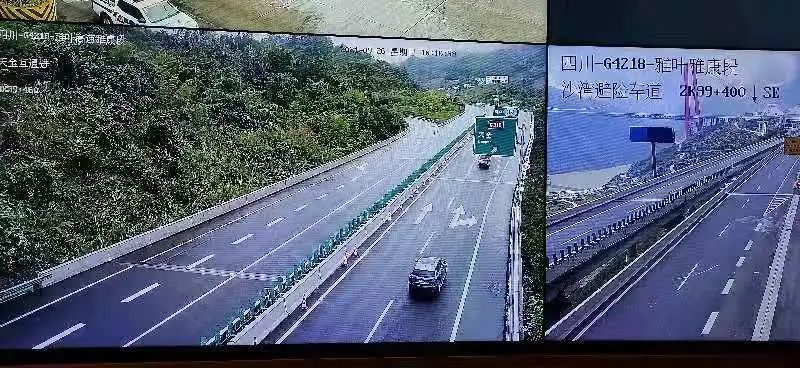 g4218雅叶高速公路雅康段双向已基本具备道路通行条件!