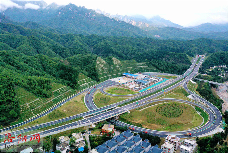 尧栾西高速栾川至双龙段通车【高清图】