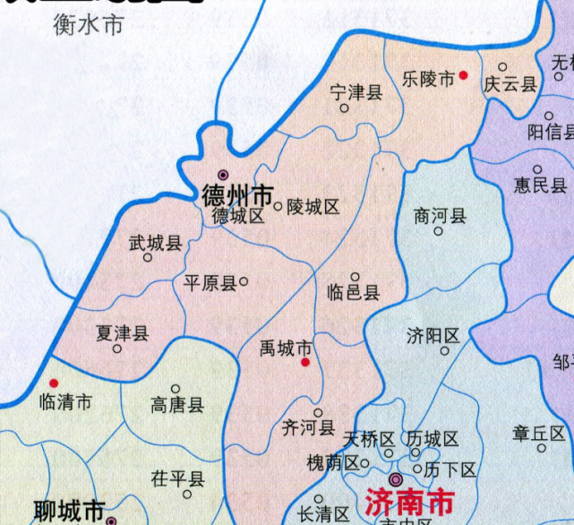 德州11区县人口一览:陵城区48.68万,庆云县31.81万