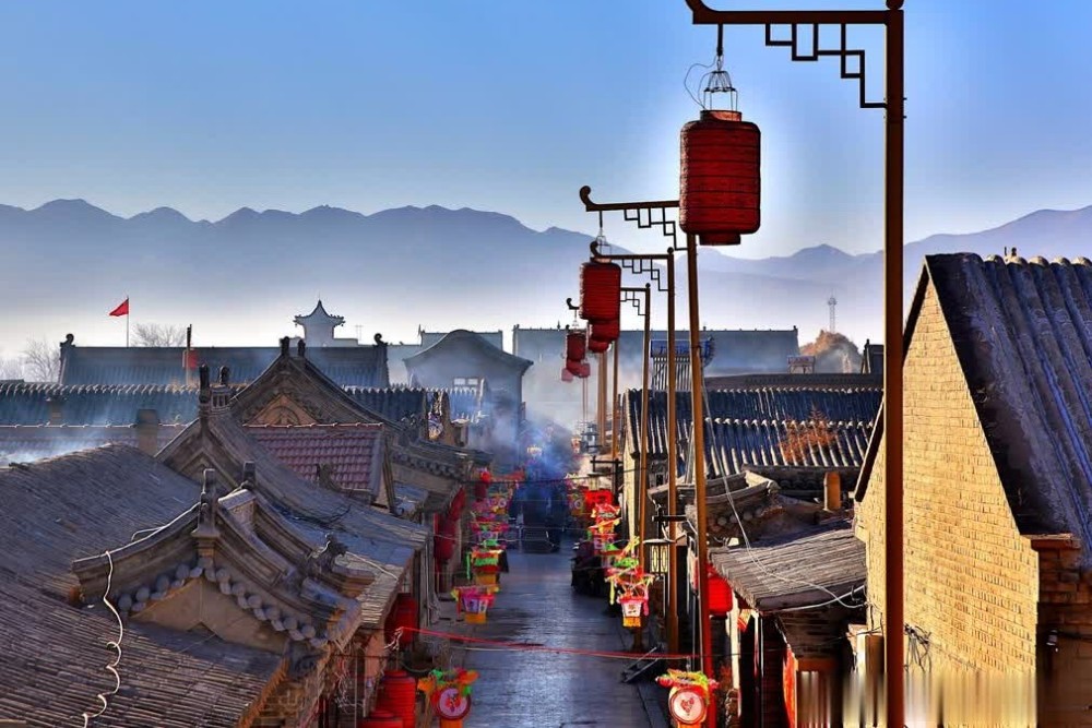 河北蔚县暖泉古镇,历史文化名镇,号称"中国民俗第一堡