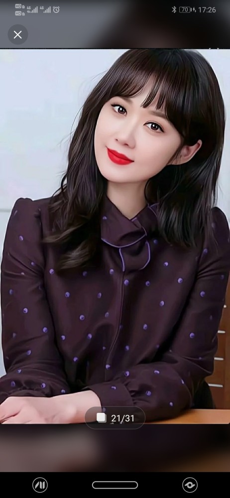 演员张娜拉美照.