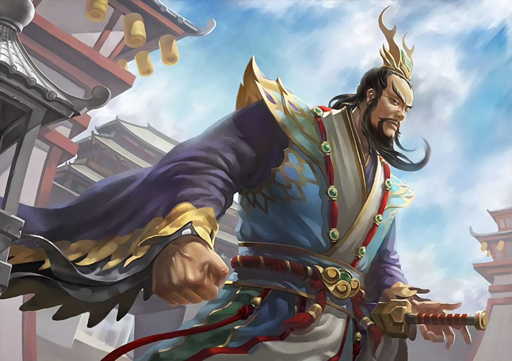 三国杀:第一个三服三原画武将,老服皮肤拉跨,手杀插图