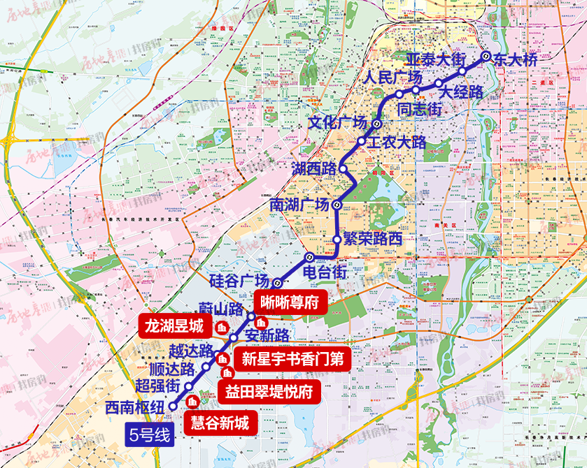 新建地铁线,属它牛!和1号线平起平坐,堪称"吉大线"