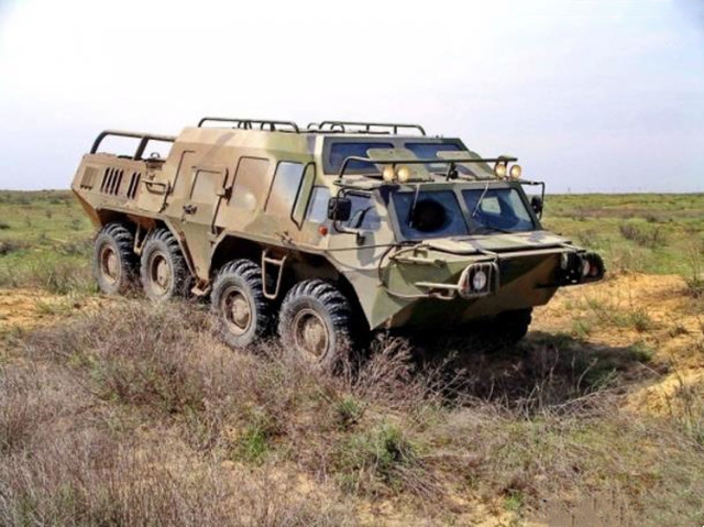 军车改民用车,有趣的btr-80变型车