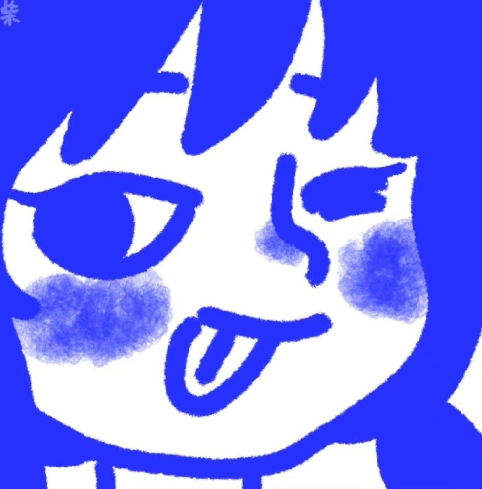克莱因蓝 头像 多人头像