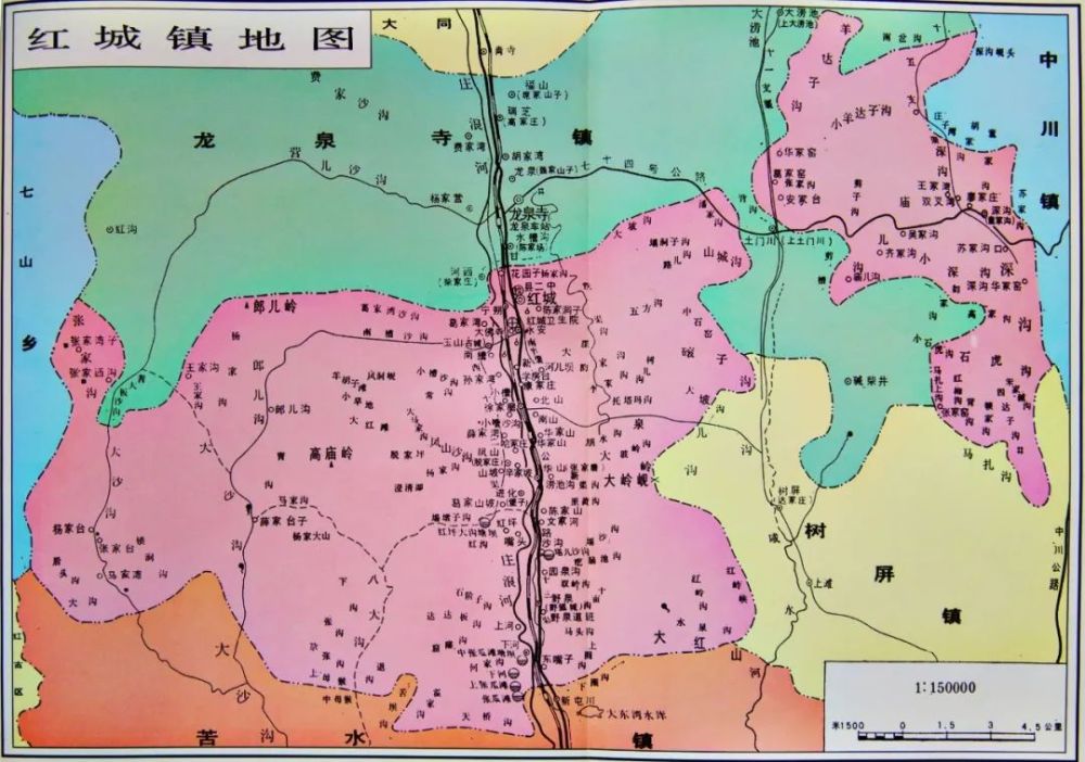 地图 来源:《红城志》