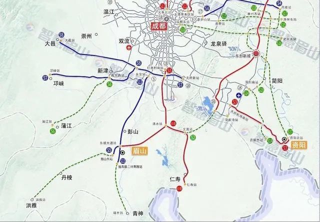 重磅四川成眉轨道交通有限公司正式成立万众期待市域铁路s5线