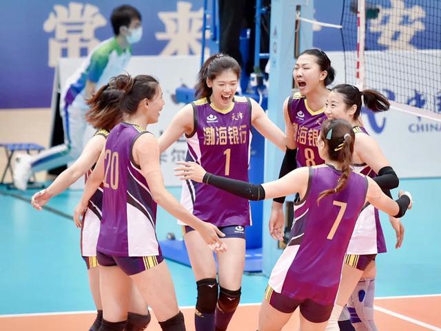 全运会决赛巅峰对决,天津女排力克卫冕冠军,李盈莹
