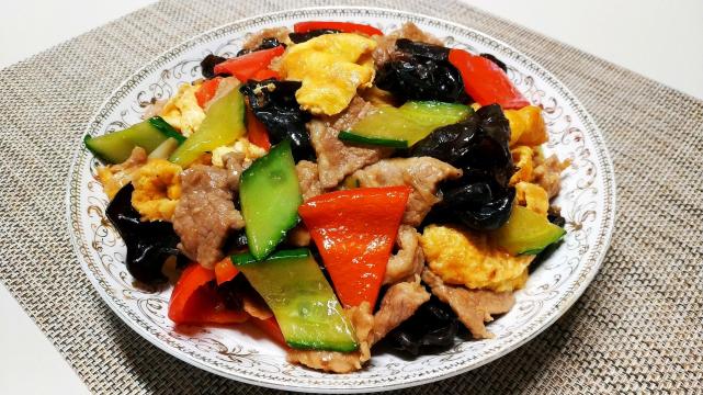 好吃有营养的木须肉