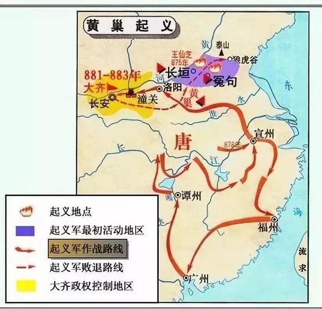 黄巢起义声势浩大,黄巢起义究竟有多少人?