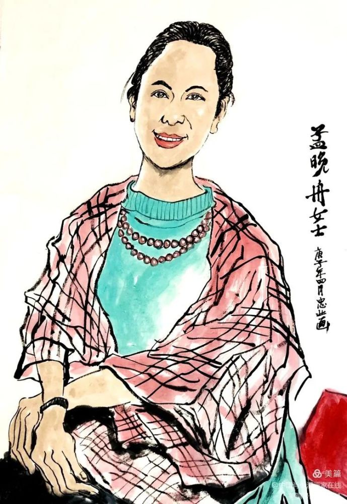 轻舟虽晚终回家国孟晚舟任正非肖像漫画