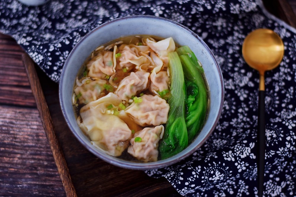 鲜虾猪肉馄饨,秋季美食,暖胃又暖身