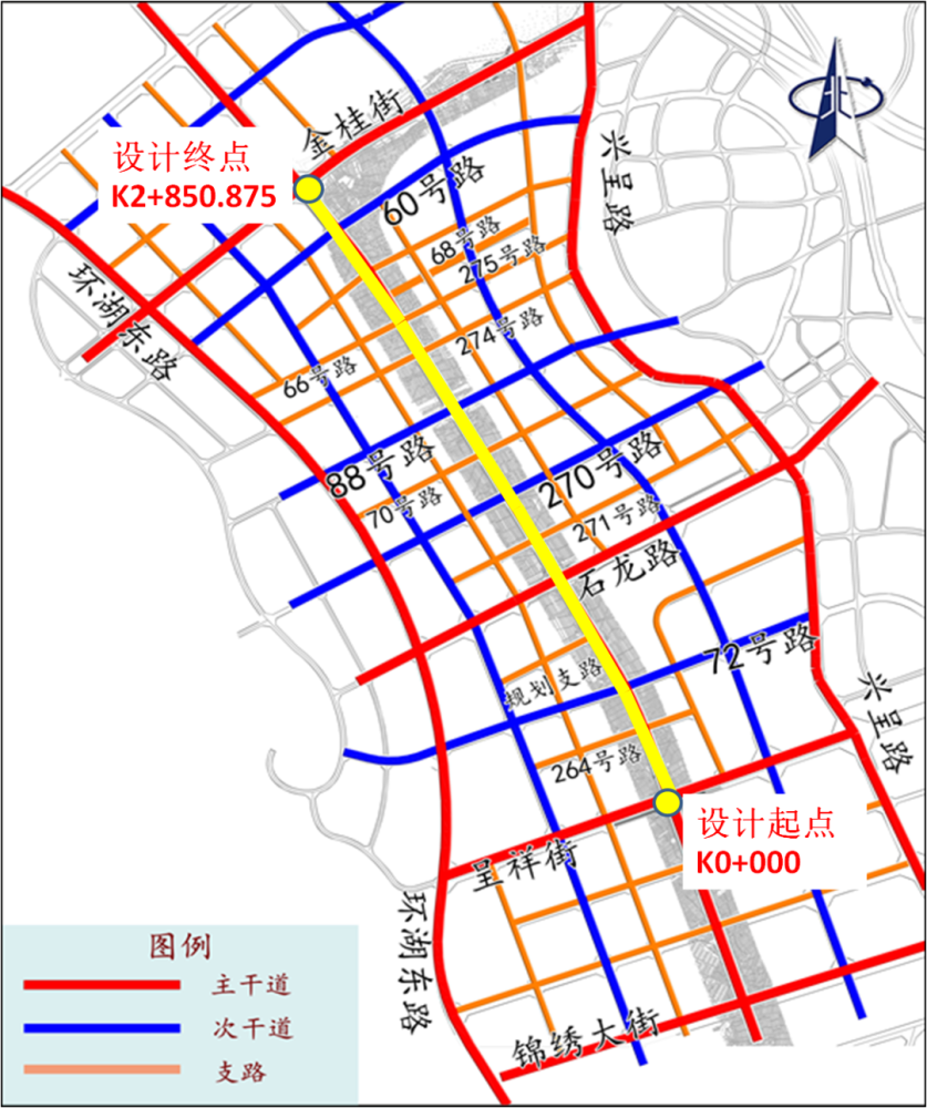 9月24日,昆明市呈贡区城市投资集团有限公司发布呈贡区古滇路(呈祥街