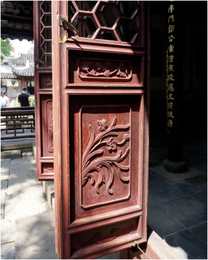 漫步苏州:江南文化|园林建筑艺术赏析·隔扇门