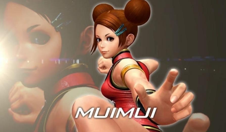 再来看看《拳皇14》新加入的中国角色muimui,这种可爱风格是无论如何