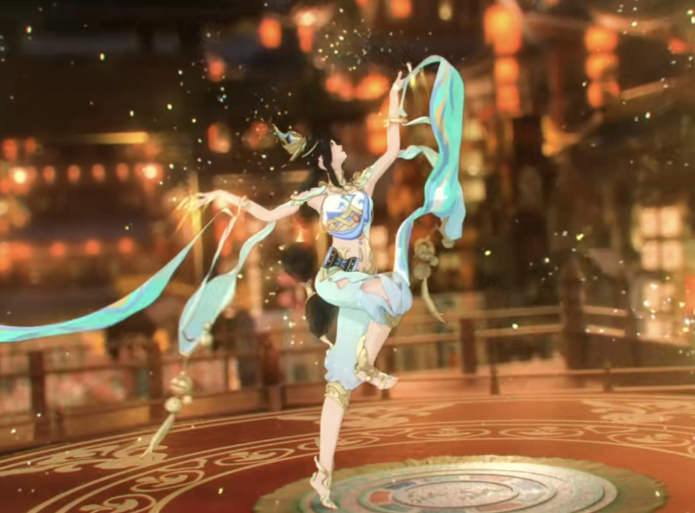貂蝉敦煌新皮肤曝光,疑似五周年限定?网友:上线就领!