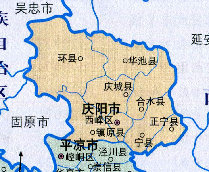 庆阳各区县人口一览:西峰区51.39万,华池县11.93万
