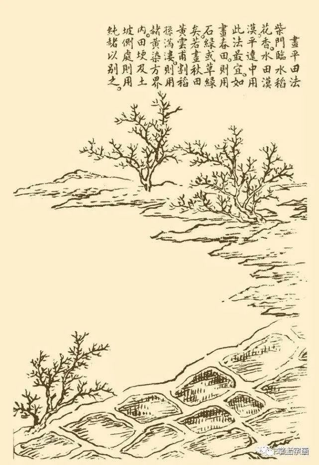 书画联盟丨芥子园画谱·山水谱精选