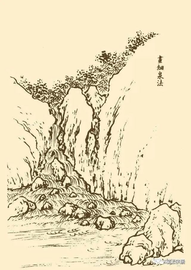 书画联盟丨芥子园画谱山水谱精选