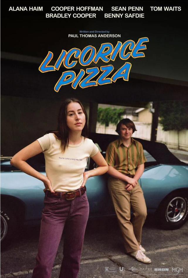 由保罗·托马斯·安德森执导的新片《甘草披萨》(licorice pizza)曝光